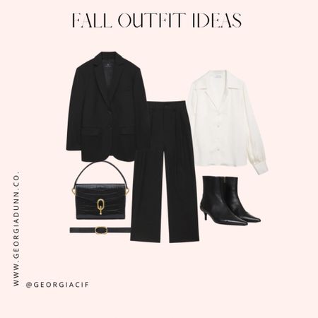 Workwear, fall outfit ideas and inspiration, oversized blazer, buttoned shirt 

#LTKFind #LTKSeasonal