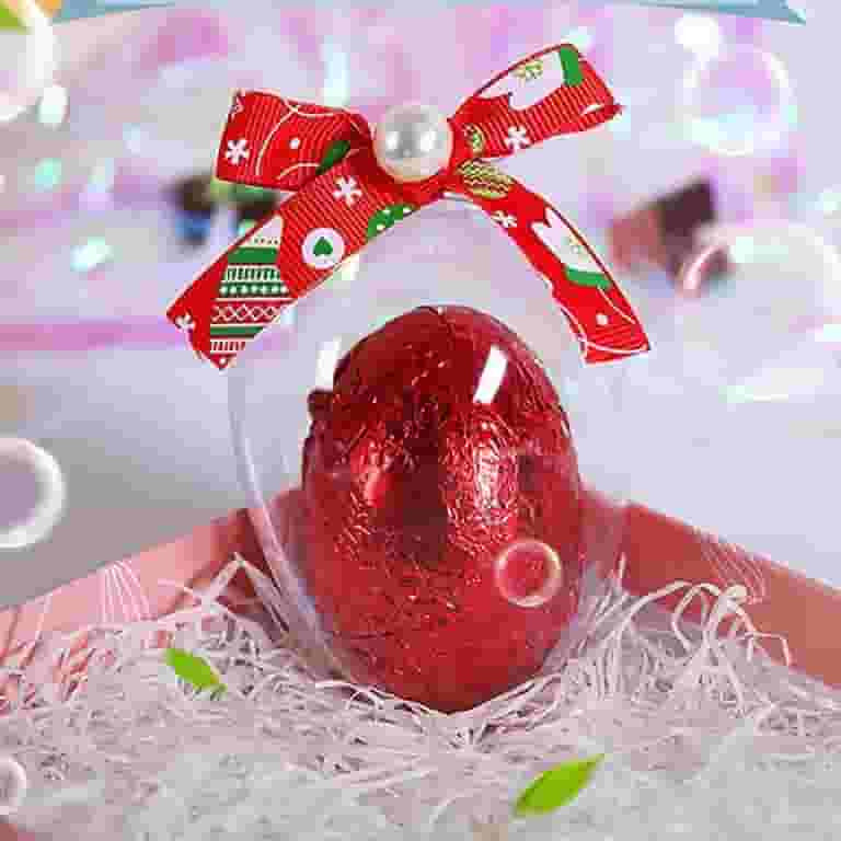 Clear Easter Eggs, Ongmies Clear Fillable Ornaments, Large Transparent Easter Eggs, Empty Fillabl... | Walmart (US)
