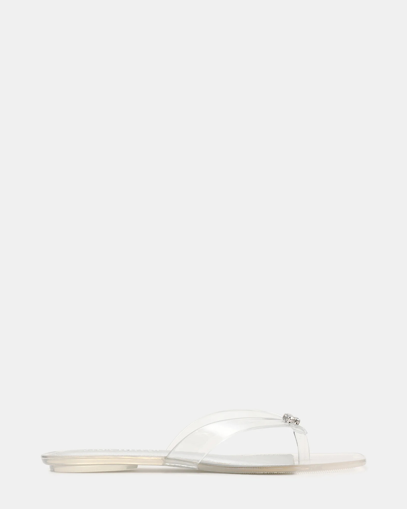 Steve Madden Women's Trella Jelly Thong Sandals - Clear - Size 6 - Synthetic | Steve Madden (US)