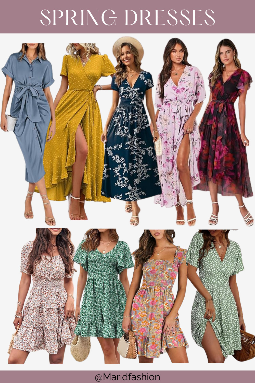 Spring is finally in the air! I’ve rounded up the dreamiest spring dresses that are perfect for everything from brunch with the girls to those upcoming garden weddings. Think flowy silhouettes, floral prints, and the prettiest pastel hues. Shop all my favorite finds—from mini to maxis. 
#LTKspring #SpringDresses #FloralDress #SpringStyle #OOTD #EasterOutfit #WeddingGuestDress #SpringFashion2026 #BohoChic #LTKstyletip #SundressSeason 

 #LTKSpringSale #LTKSeasonal #LTKWedding