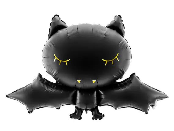 Black Halloween Bat Balloon 20.5in  Kids Halloween Party - Etsy | Etsy (US)