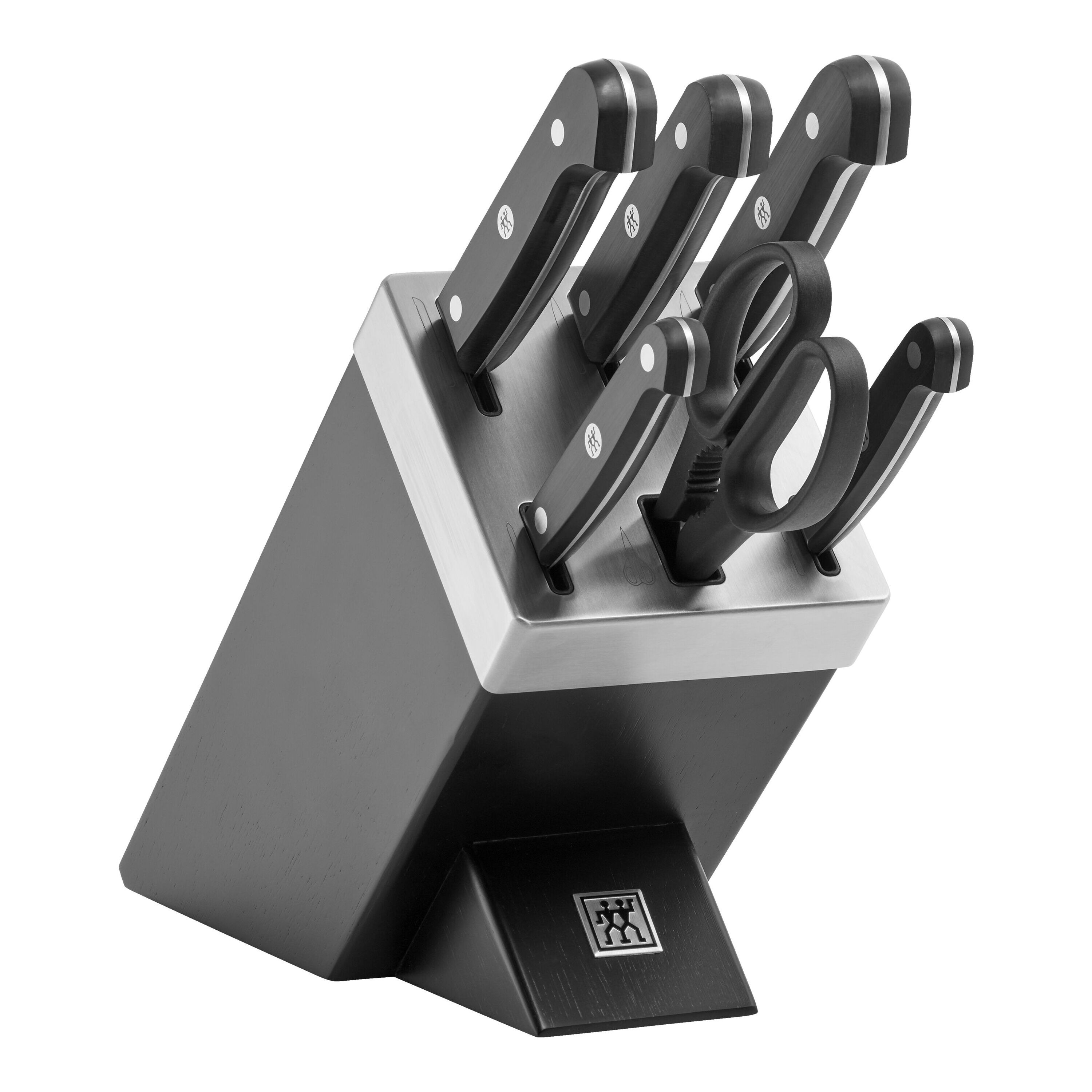 7-tlg, Selbstschärfender Messerblock, Braun | The ZWILLING Group Cutlery & Cookware
