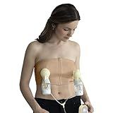 Medela Easy Expression Hands Free Pumping Bra, Nude, Small, Comfortable & Adaptable with No-Slip Sup | Amazon (US)