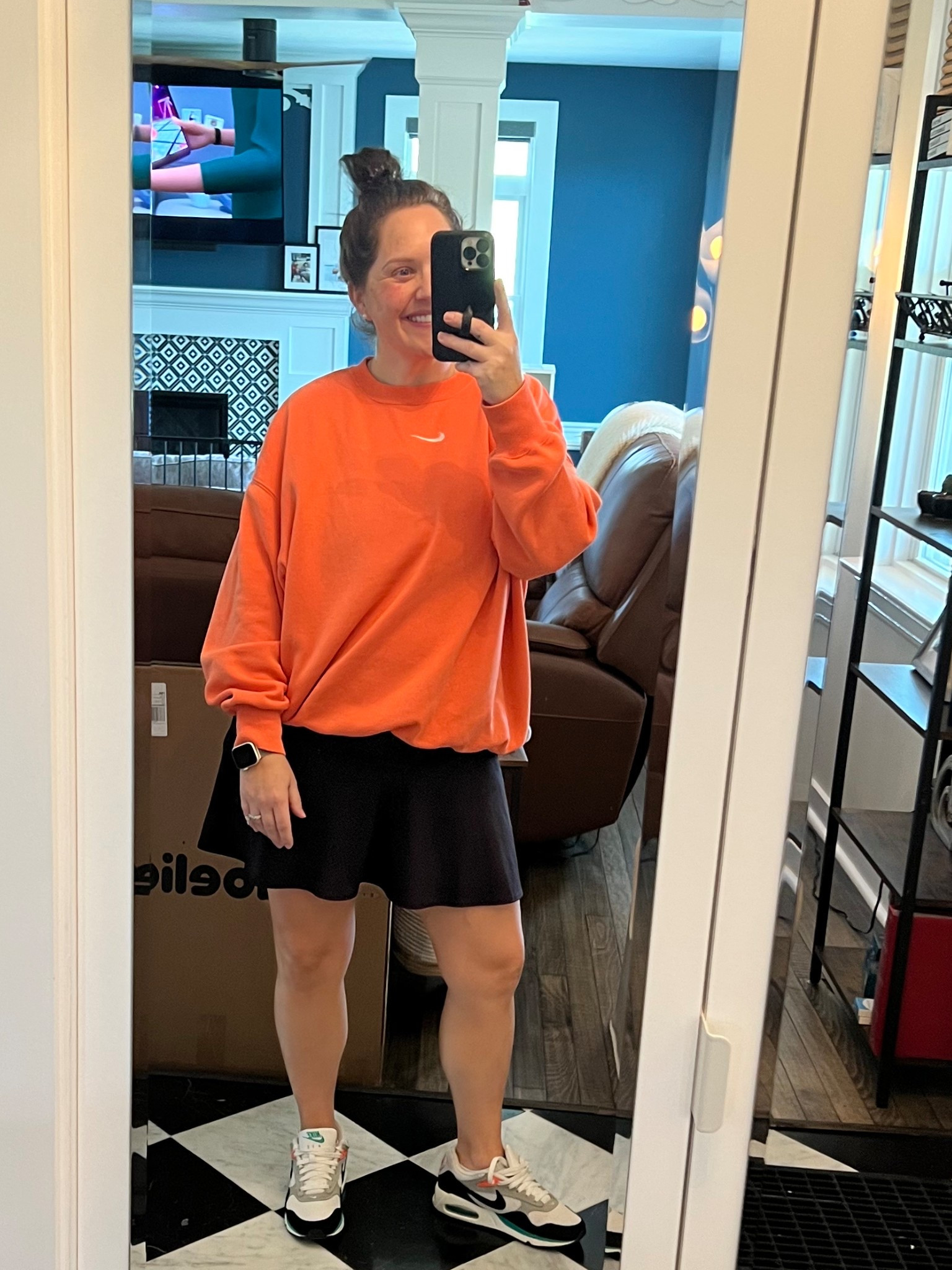 Maternity ootd 
Maternity skort 
Spring maternity 
Bump inspiration 
Bump ootd 

#LTKBaby #LTKFindsUnder50 #LTKBump