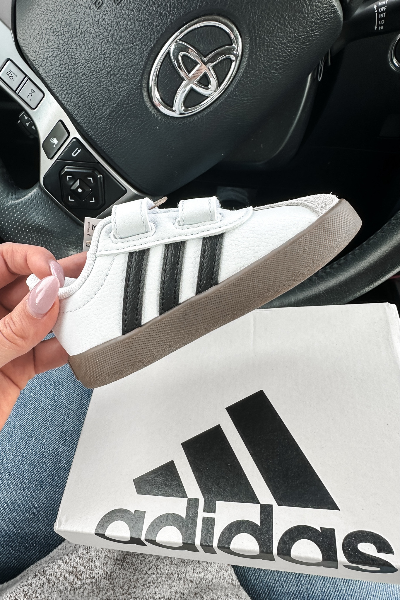 Are you kidding me?! These mini adidas are PERFECT for my little man!! 😍😍😍 

#LTKFamily #LTKKids #LTKFindsUnder50