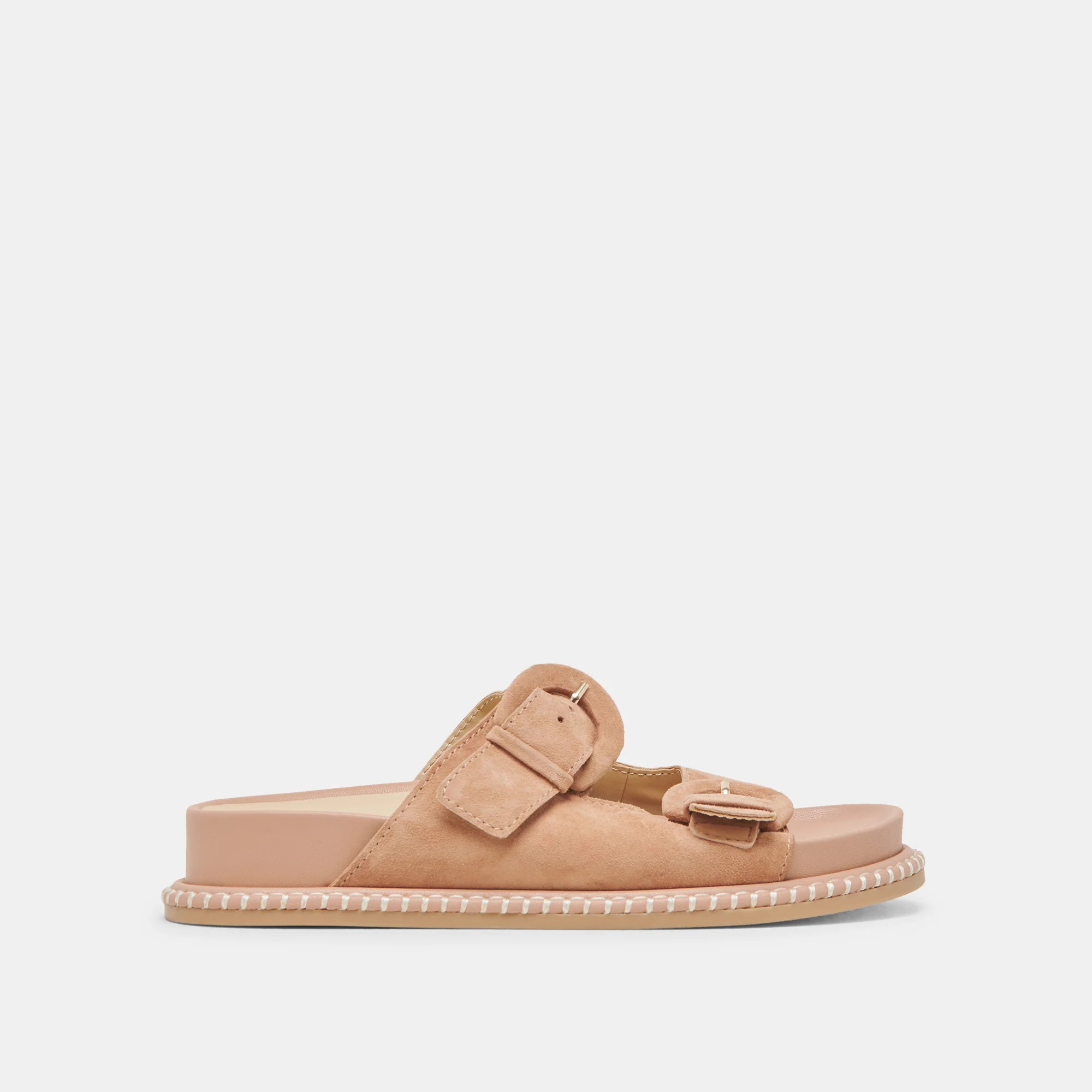 SHAUNY SANDALS TOFFEE SUEDE | DolceVita.com