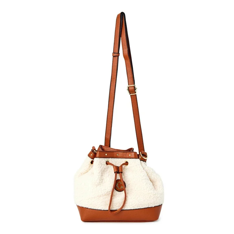 C. Wonder Charlotte Faux Sherpa Convertible Backpack | Walmart (US)