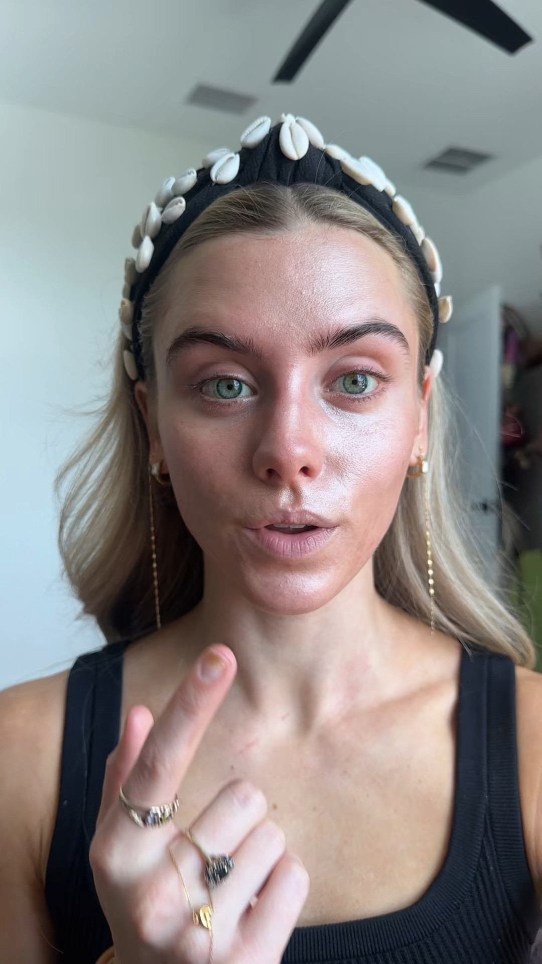 My @dibsbeauty  code is SLOANE. this truly is a product like no other leave it to @DIBSBEAUTY to make the most stunning makeup products youve ever seen ✨ this is their new Love Beam Perfector!!! This product can be a primer, base product, highlighter, truly so versatile 💓 I follow up with my foundation I used Haus Labs Foundation shade 190 today  

#dibsbeautystatusstick #dibsbeautytutorial #dibsbeauty #dibsbeautyreview #dibsbeautybronzer #dibslovebeam #dibsbeautylovebeam #newmakeupproduct #newmakeuprelease #lovebeamperfector #glowymakeup #liquidhighlighter #glowyprimer #luminousskin dibs beauty, dibs beauty love beam perfector, makeup primer, makeup highlight, liquid highlighter 

#LTKgrwm #LTKselfcare #LTKBeauty