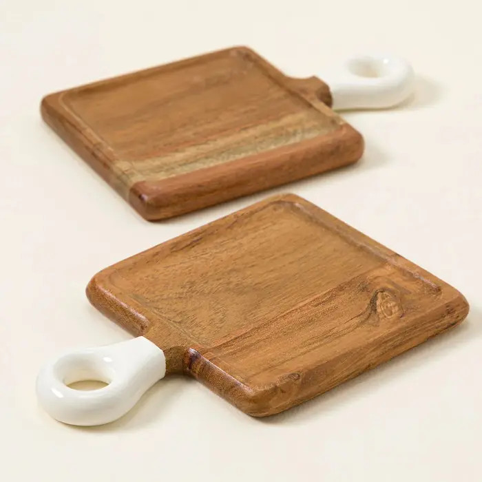 Appetizer Boards with Stand - Set of 8 | Nordstrom