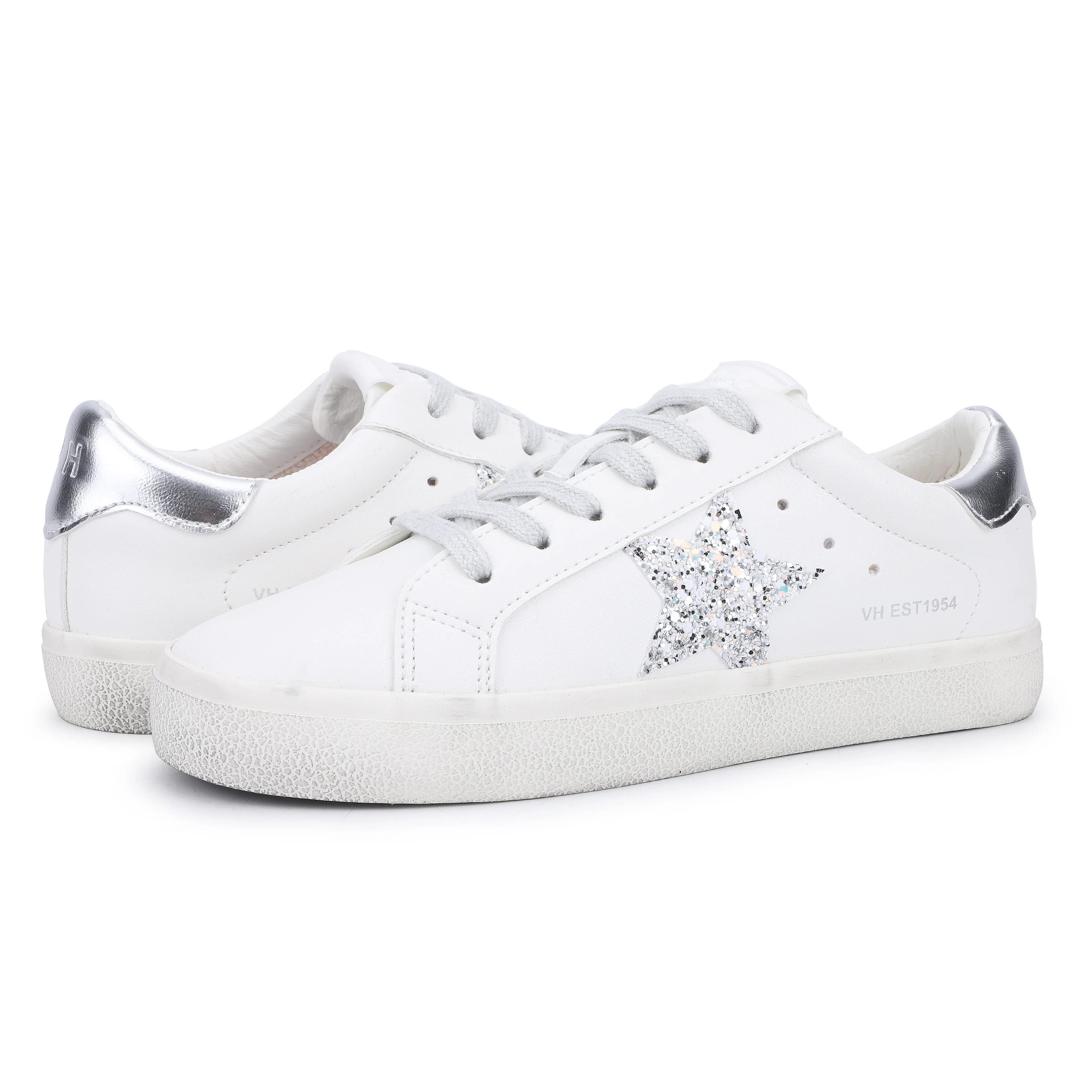 Gemma - White Silver Multi | Vintage Havana