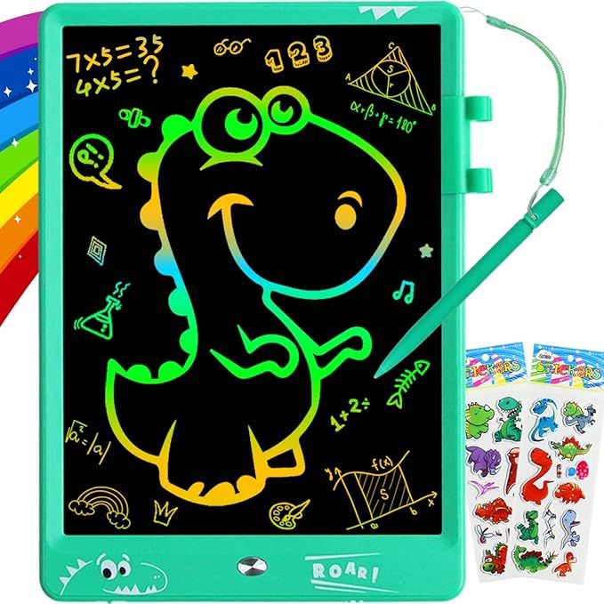 ZMLM LCD Writing Tablet for Boys - 10 Inch Drawing Board Doodle Pad Large Colorful Sketch Toy Mag... | Amazon (US)