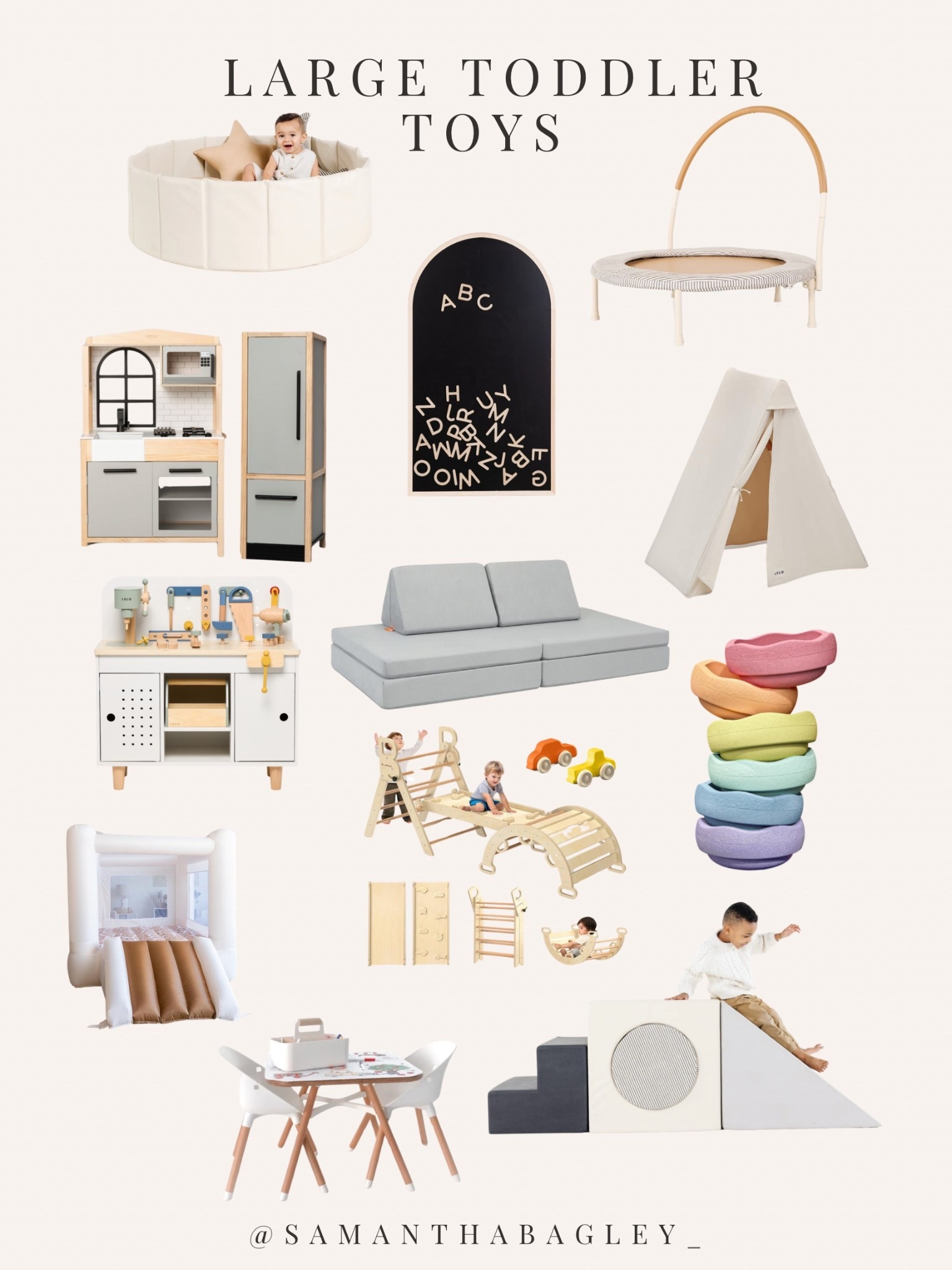 LARGE TODDLER PLAY ITEMS 

#LTKKids #LTKHoliday #LTKGiftGuide