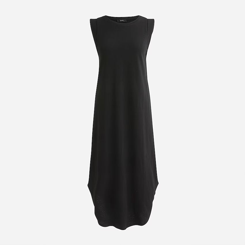 Slub cotton midi tank dress | J.Crew US