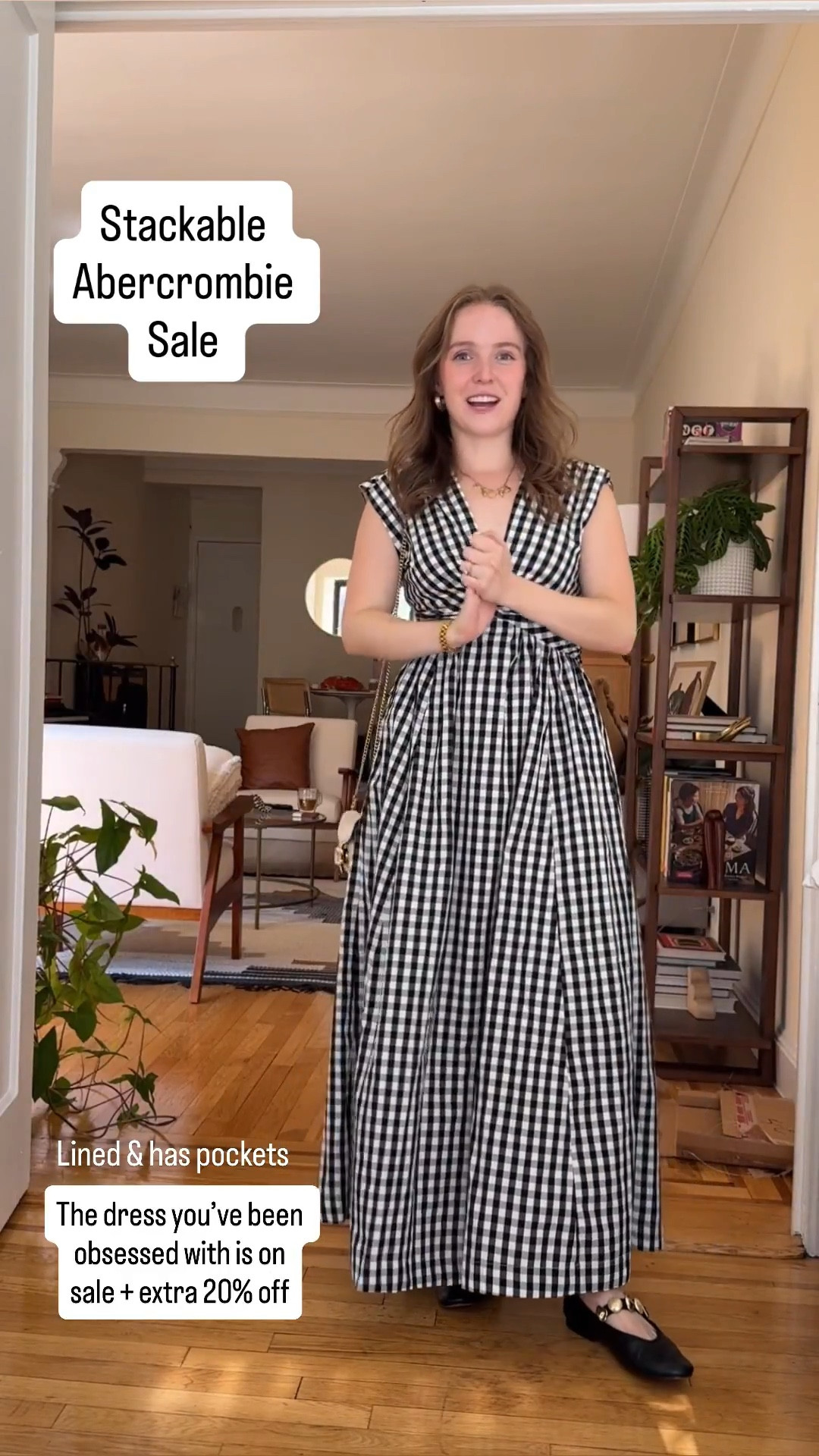 The gingham Abercrombie dress you’ve been loving is on stackable sale! Code AFKATHLEEN. wearing xs regular I’m 5ft 2 

#LTKSaleAlert