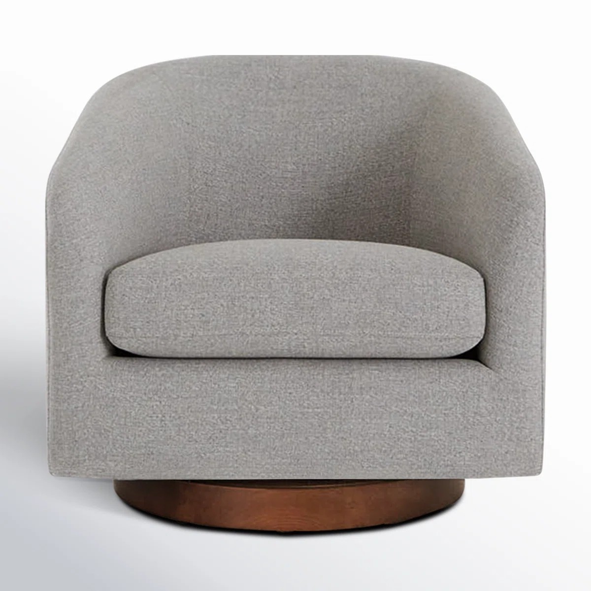 Bennett Upholstered Swivel Barrel Chair | Wayfair North America