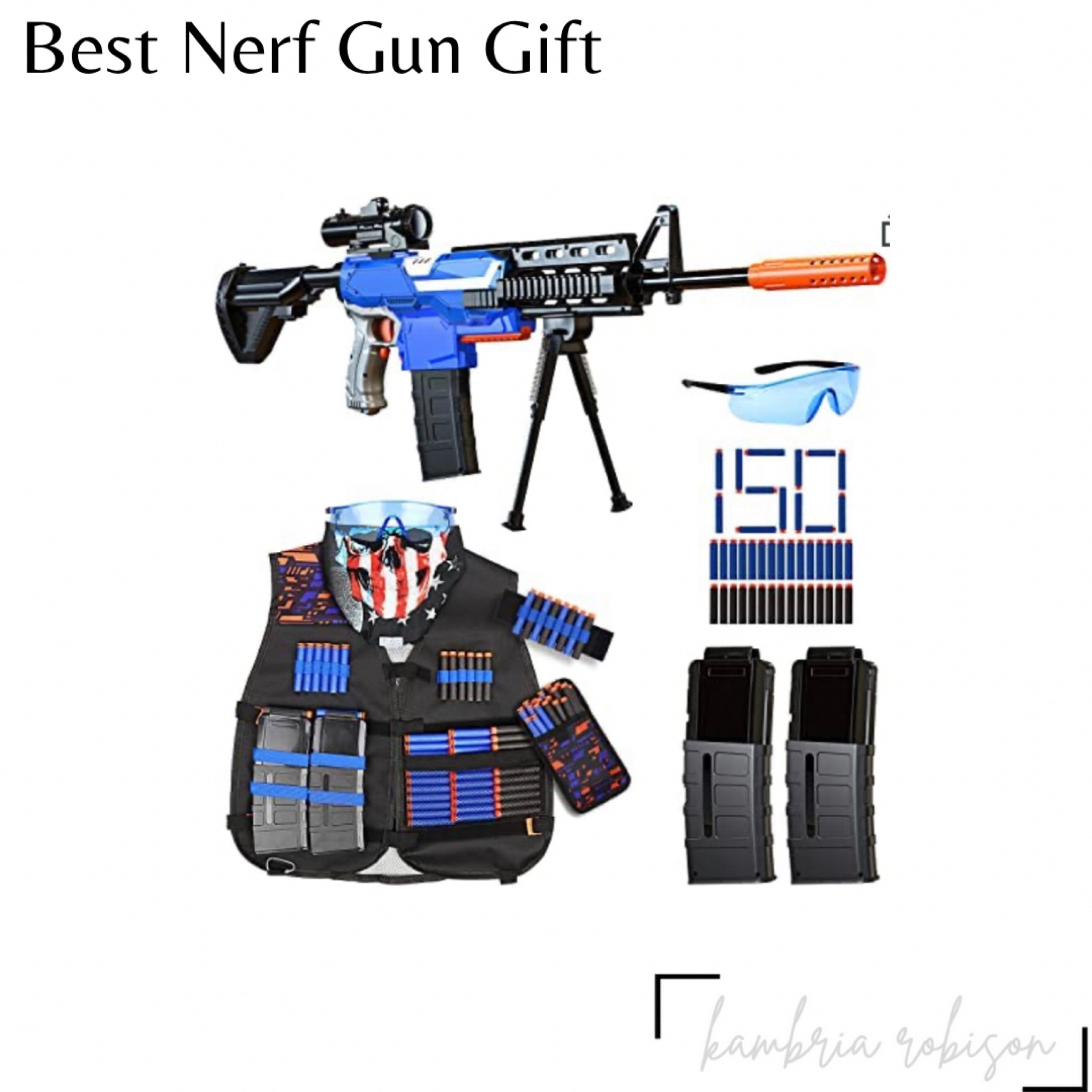 What kid doesn’t love and want a Nerf gun like this one for Christmas?

#amazon #nerfgun #amazongift

#LTKkids #LTKGiftGuide #LTKHoliday