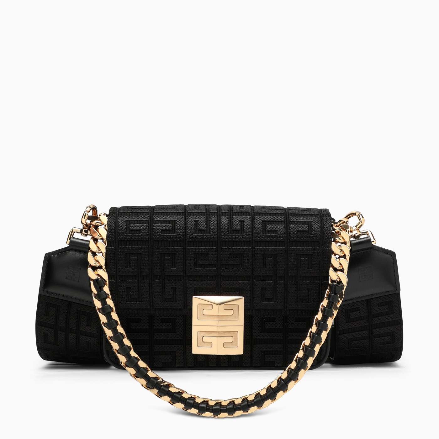 4G bag small black with embroidery | The Double F