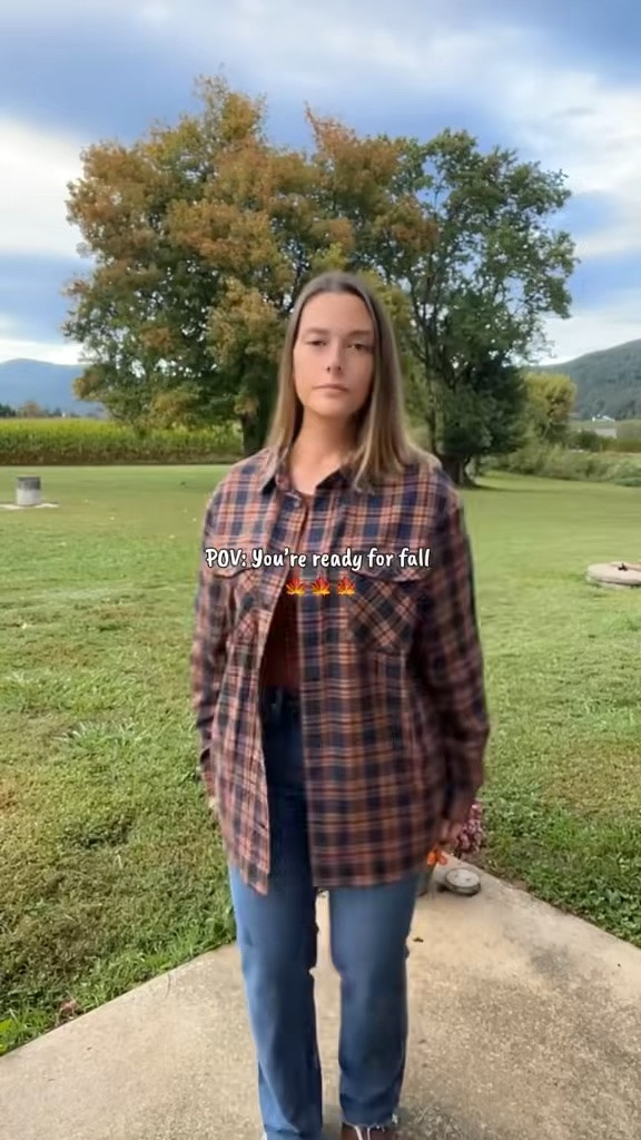 Your new favorite fall layer is here! 🍁 The Crisp Breeze Oversized Plaid Flannel Shirt is the perfect throw-on-and-go piece. Lightweight, oversized, and easy to pair with jeans, leggings, or over a basic tee for that effortless cozy fall look.

✨ Don’t forget to use my code JH20 to save 20% OFF!

#LTKStyle #FallWardrobe #PlaidFlannel #CozyFashion #Over40Style

#LTKMidsize #LTKOver40 #LTKootd