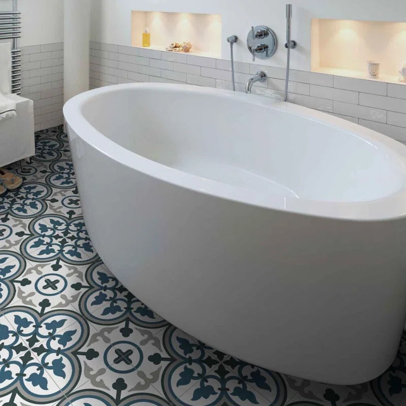 Venice 10" x 10" Porcelain Spanish Wall & Floor Tile | Wayfair North America