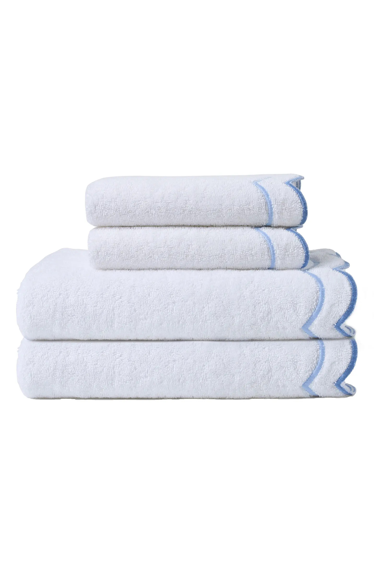 Scallop 4-Piece Towel Set | Nordstrom