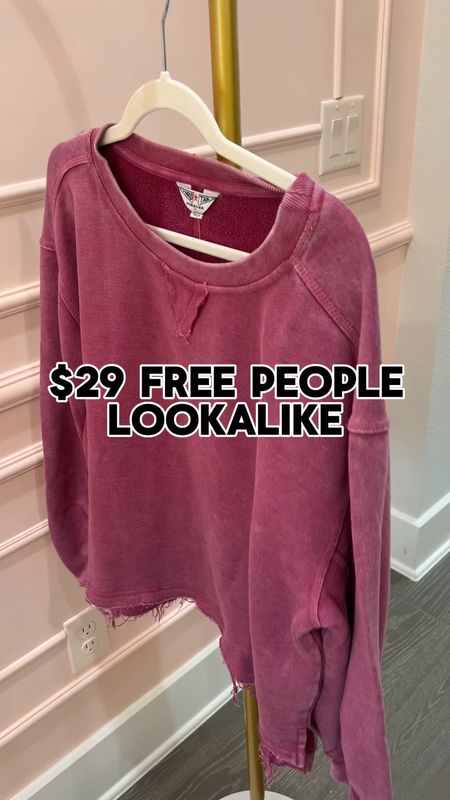 $29 Free People lookalike from Walmart!

#LTKSeasonal #LTKsalealert #LTKfindsunder50