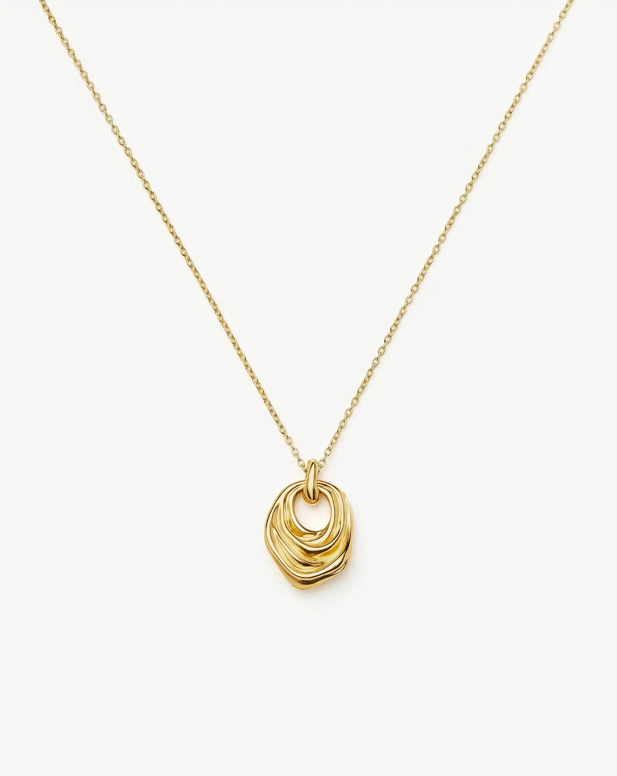 MARKGONG Draped Pendant Necklace | Missoma UK | Missoma UK