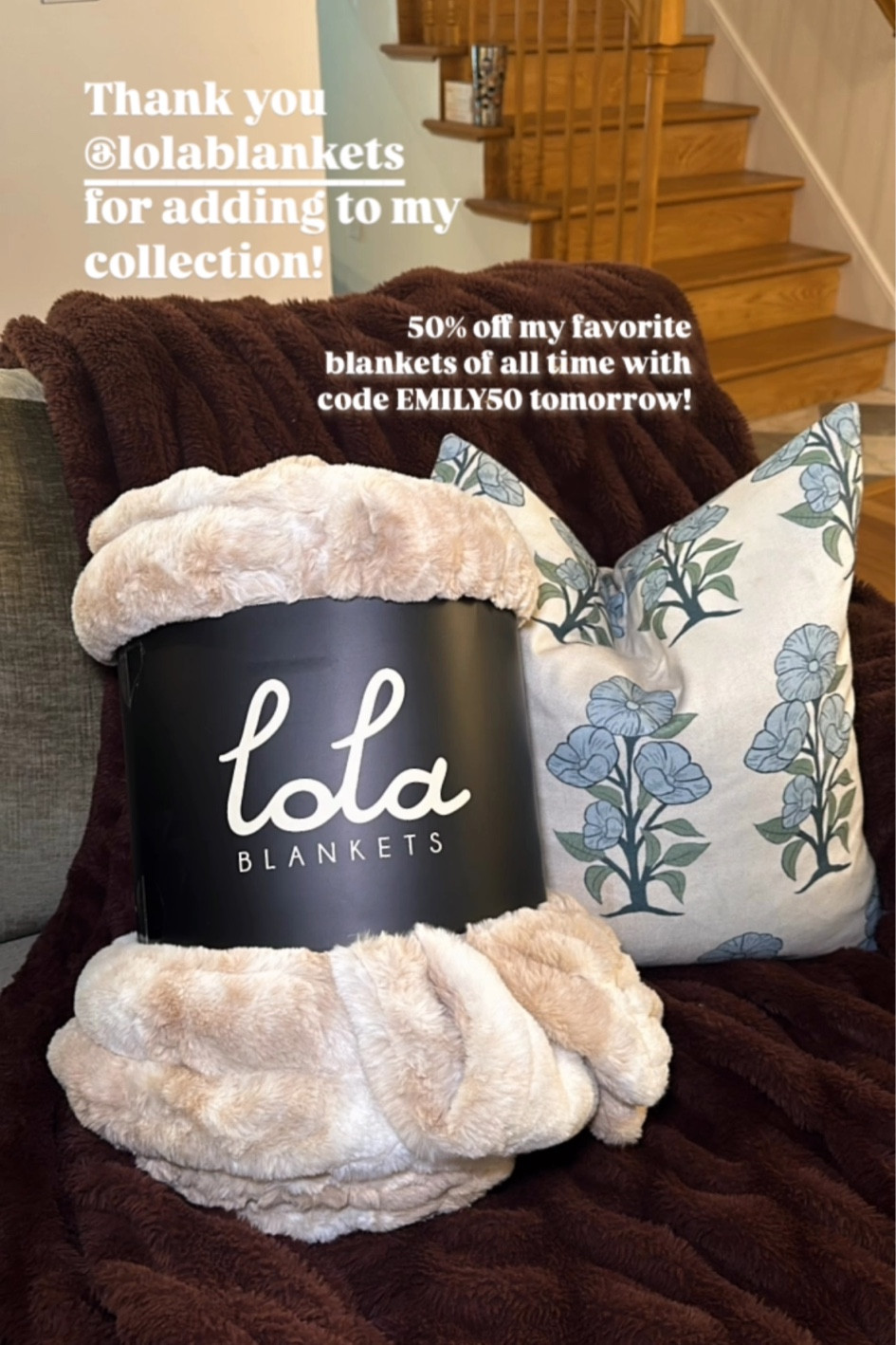 Literally the worlds BEST blankets are 50% off on August 19th!

#LTKHome