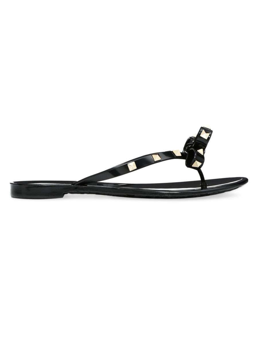 Rubber Rockstud Thongs | Saks Fifth Avenue
