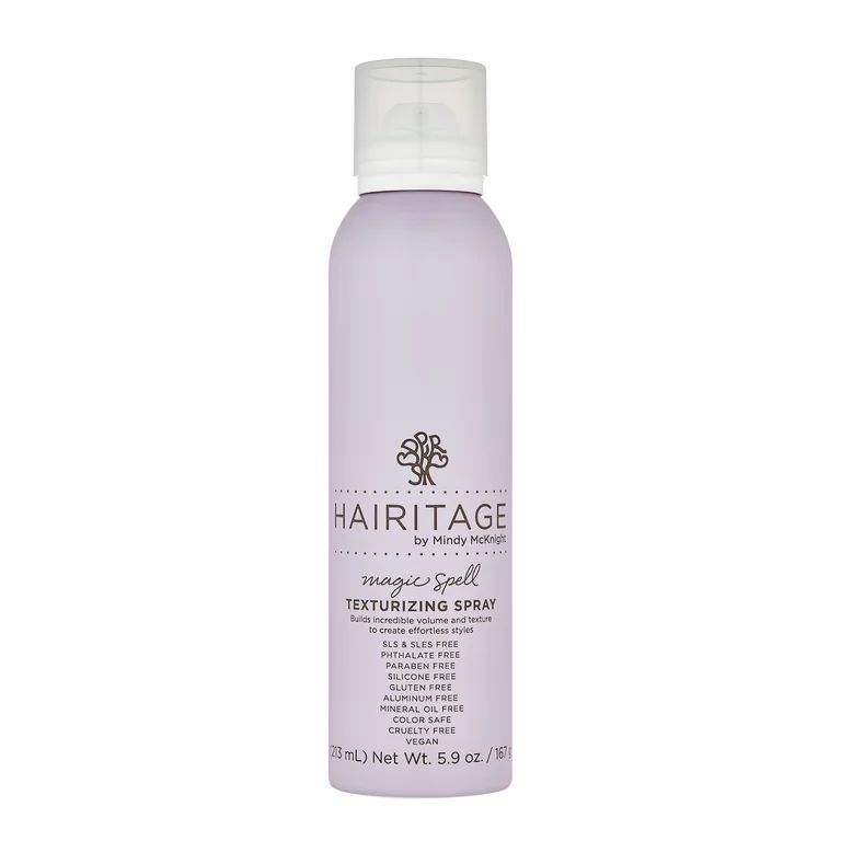 Hairitage Magic Spell Texturizing Spray for All Hair Types | Volumizer Spray for Women & Men, 5.9... | Walmart (US)