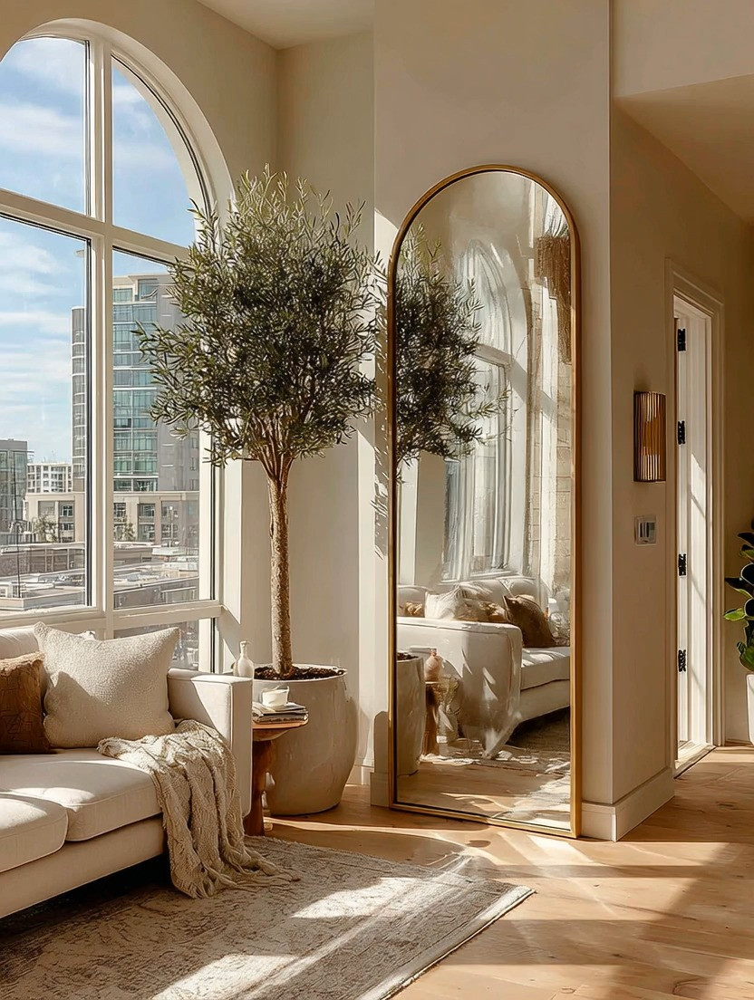 What instantly makes a living room look designer… without changing your furniture?

It’s not the sofa.
It’s what you place around it.

A simple sofa, a couple of chairs, and a coffee table can often feel incomplete—almost like something is missing. That’s where layering comes in.

Start with a full-length or oversized arched mirror—especially a gold frame mirror or wood frame mirror. This one piece alone reflects light, opens up your space, and adds that elevated, designer feel.

Then pair it with a statement olive tree.

This combination is powerful.

The arched mirror adds height and elegance.
The olive tree brings natural warmth and grounding energy.

Together, they transform even the most basic living room setup into something intentional, styled, and complete.

This is one of the easiest ways to upgrade your living room decor, corner styling, or sofa area styling without replacing your furniture.

We’ve curated multiple options of arched gold frame mirrors, wood frame mirrors, and olive trees in different sizes to fit every space—small corners to large open living rooms.

✨ If your living room feels plain, start here—shop mirrors and olive trees from our edit and create this look instantly.

#LivingRoomDecor #HomeStyling #ModernHome 

 #LTKHome