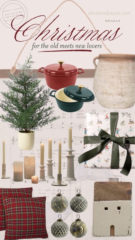 Holiday gift guide for the “biblical chic” in your life. ♥️ I coined this term to describe my love for old meets new design aesthetic! I chose some staple pieces and arrangements inspired by the timeless essence of the holidays! Love that you can easily mix and match these things to make a unique statement. 

#LTKSeasonal #LTKhome #LTKHoliday