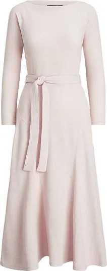 Long Sleeve Cotton Knit Dress | Nordstrom