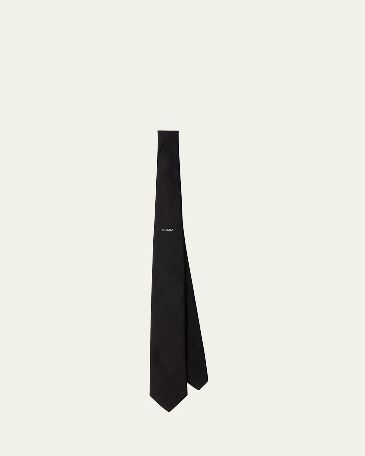 Men's Silk Stripe Logo Tie | Bergdorf Goodman