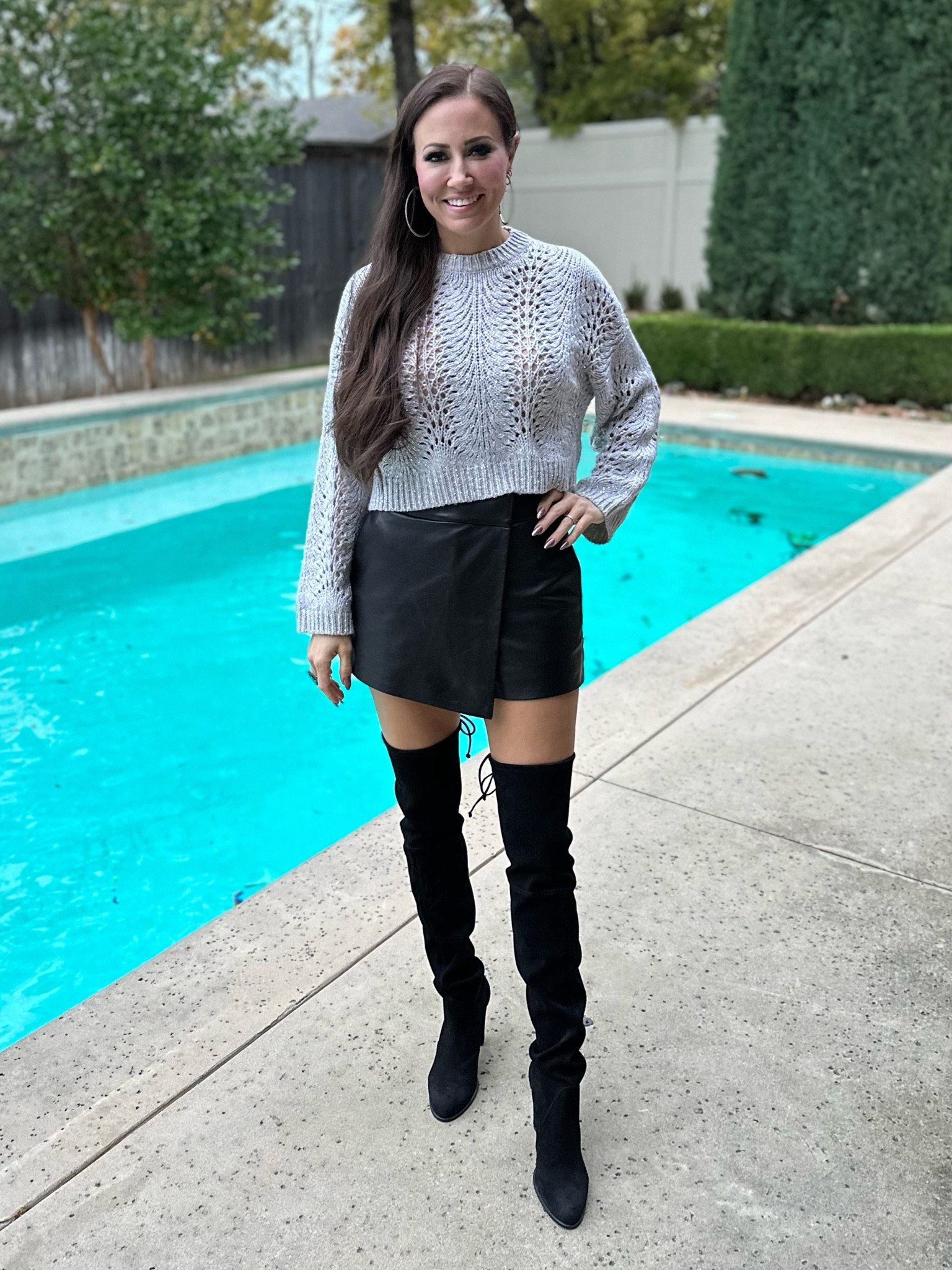 It’s finally cold enough to start wearing boots. These thigh high boots are a must!

#LTKover40 #LTKSeasonal #LTKshoecrush