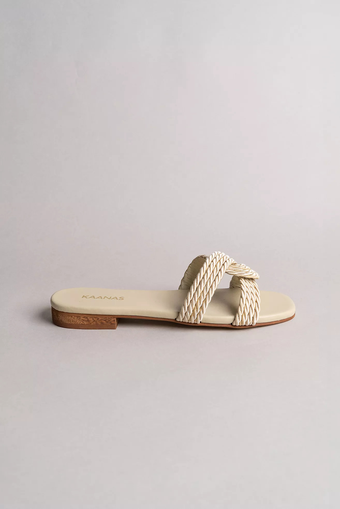 Kaanaz Olas Infinity Corded Slide Sandals | Anthropologie (US)