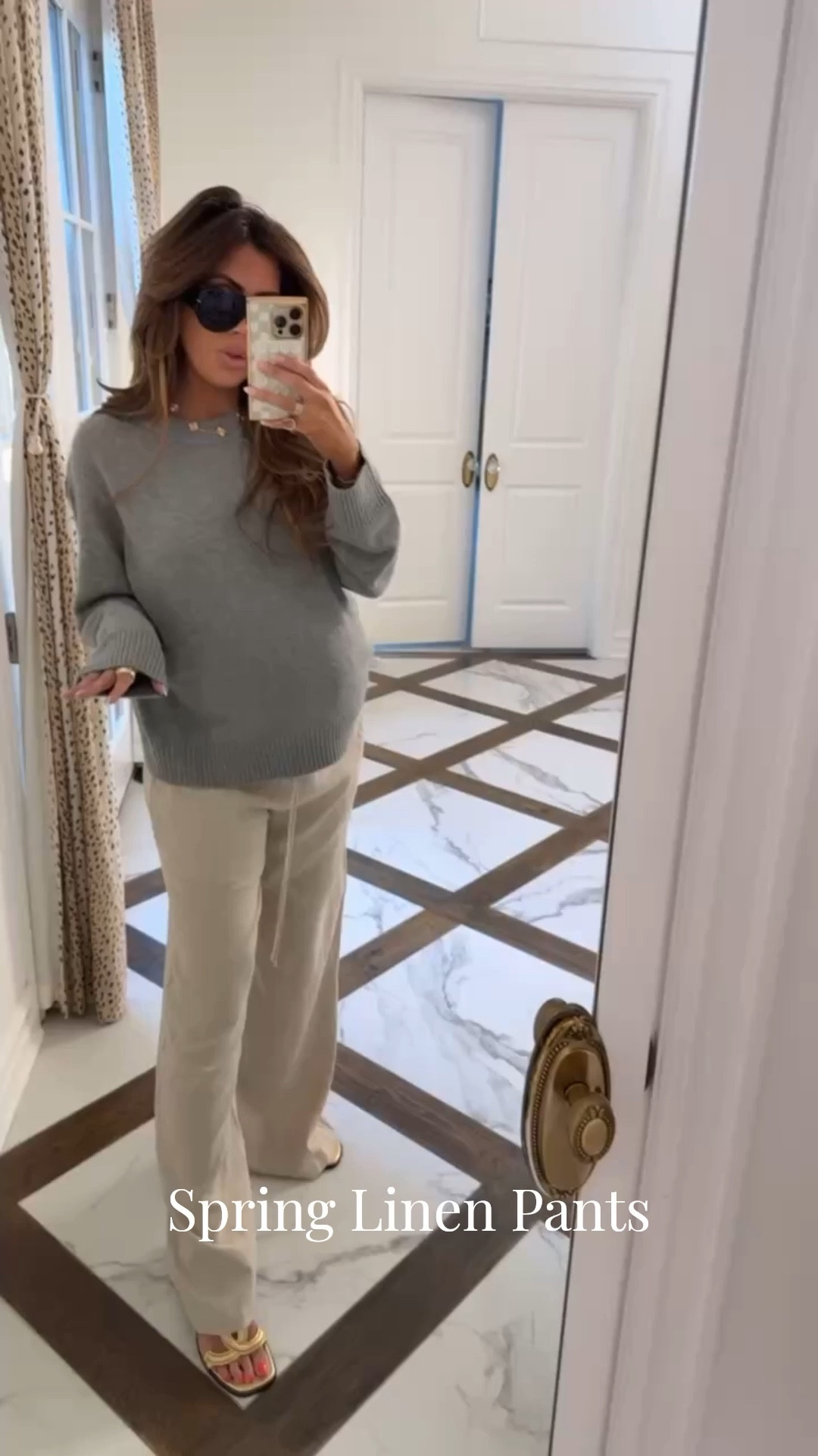 Wearing a size medium in this sweater and size medium in linen pants! 

Spring outfits, Spring outfits 2026, Sweater, Cashmere Sweater, Quince sweater, Preppy outfits, Linen Pants, Teacher outfit, Vacation outfits, Emily Ann Gemma

#LTKgrwm #LTKootd #LTKSeasonal