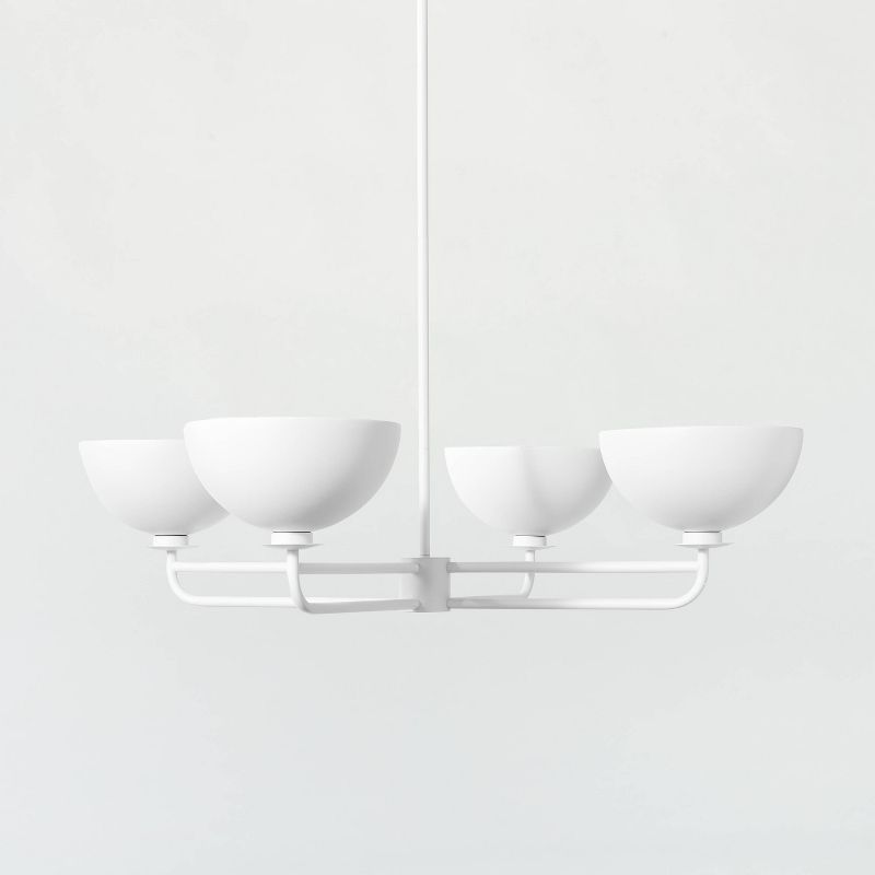 Dome Chandelier White - Threshold™ designed with Studio McGee - Walmart.com | Walmart (US)