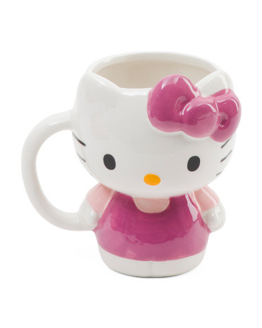 Hello Kitty Ceramic 3d Sculpted Mug | TJ Maxx