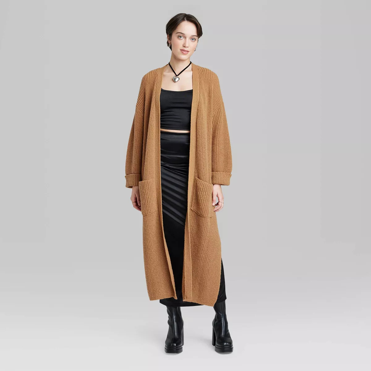 Women's Open-Front Oversized Cardigan - Wild Fable™ | Target