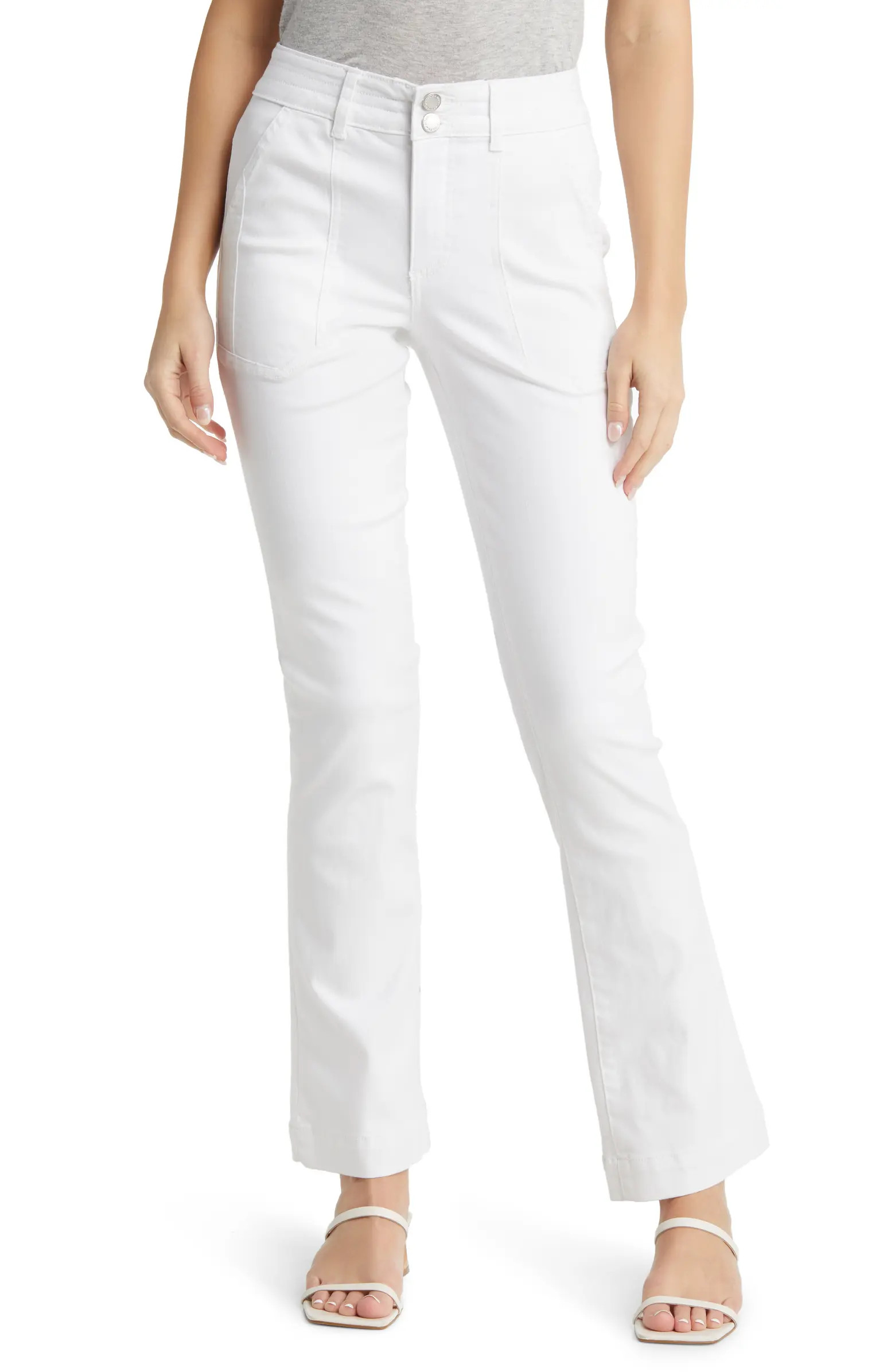 'Ab'Solution High Waist Flare Jeans | Nordstrom