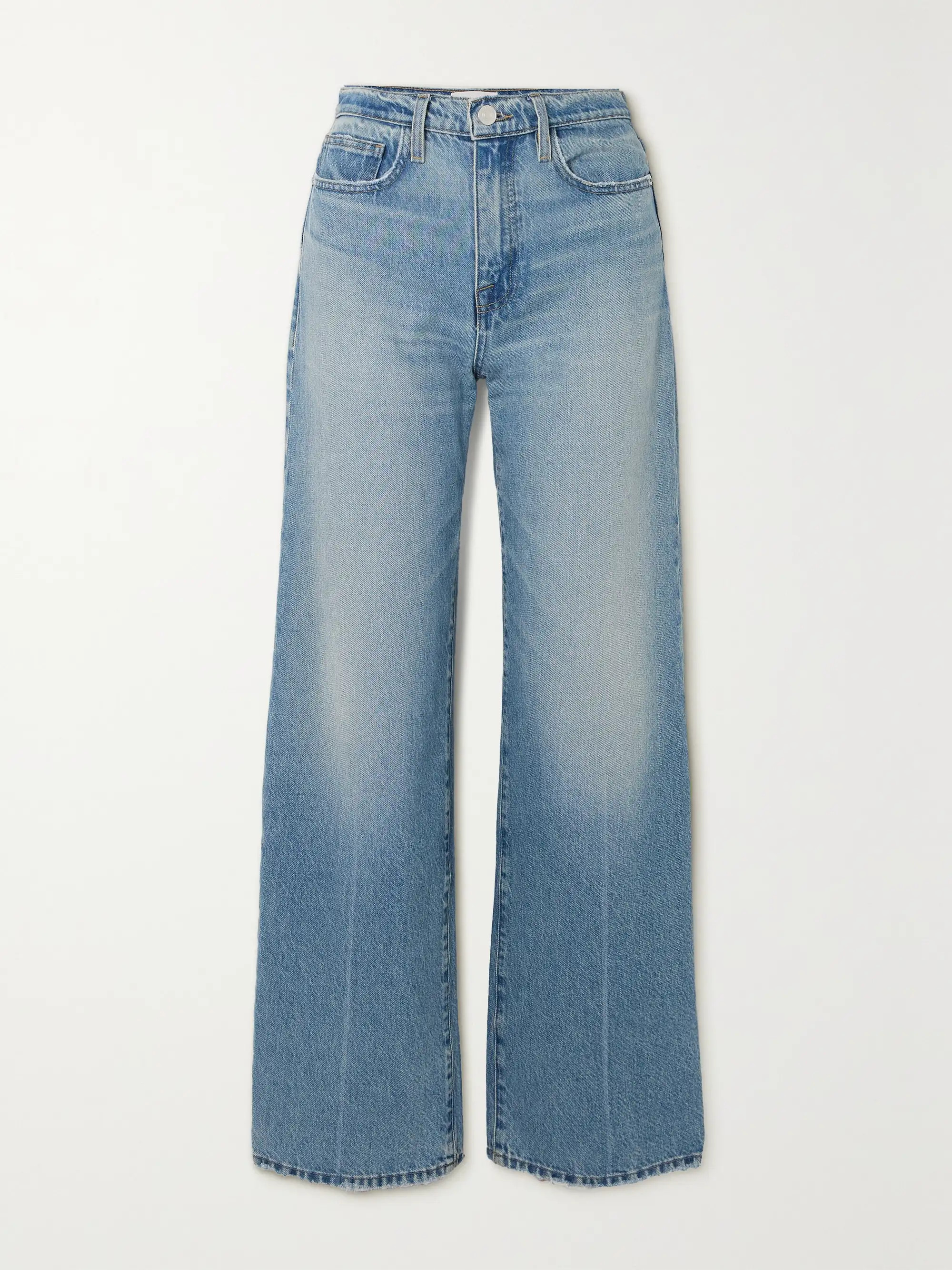 + NET SUSTAIN Le Jane high-rise wide-leg jeans | NET-A-PORTER APAC