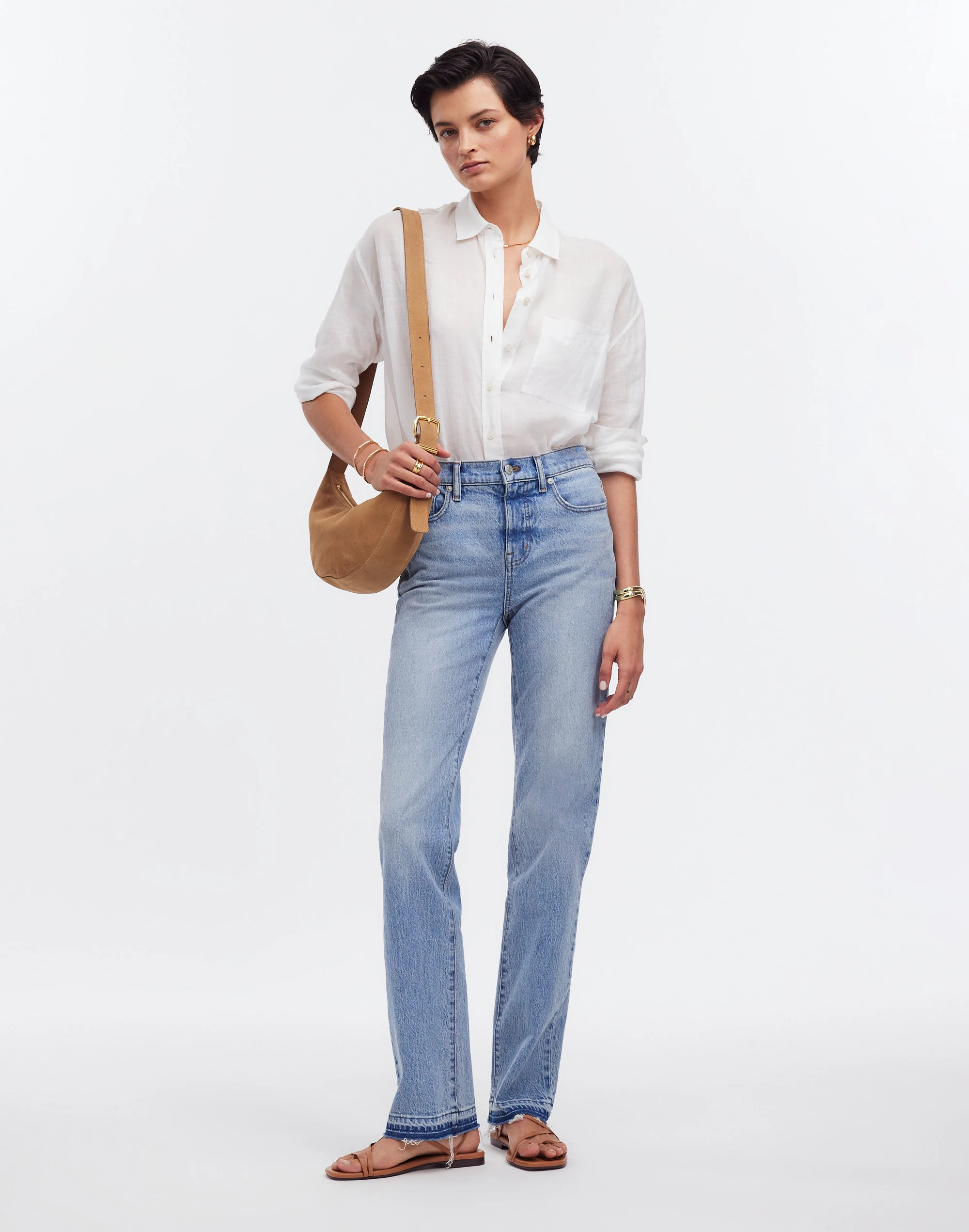 The '90s Straight Mid-Rise Jean | Madewell | Madewell