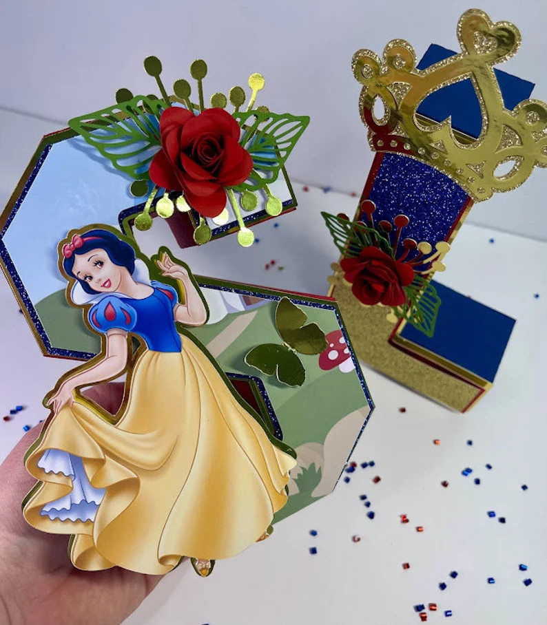 Snow White 3D Letters snow White Birthday Snow White Party Snow White Snow White Decorations Part... | Etsy (US)