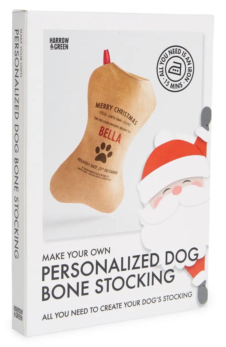 SANTA SACK Make Your Own Dog Bone Stocking | Nordstrom | Nordstrom