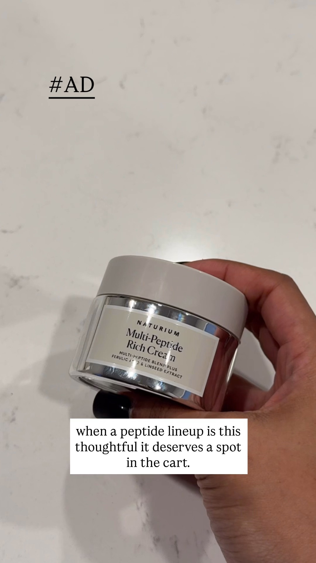 #AD when a peptide lineup is this thoughtful it deserves a spot in the cart. the
@Naturium Multi-Peptide Advanced Serum targets texture and firmness. the Naturium
Multi-Peptide Moisturizer absorbs fast, no residue. the Naturium Multi-Peptide Rich
Cream for when you want to wake up with actually hydrated skin. and the Naturium
Multi-Peptide Advanced Body Wash because peptides shouldn't stop at your neck.
high-performance, clinically effective, and it's all at @target. i linked it all below
#NaturiumPartner #Naturium #NaturiumSkincare #TargetPartner #target

#LTKgrwm