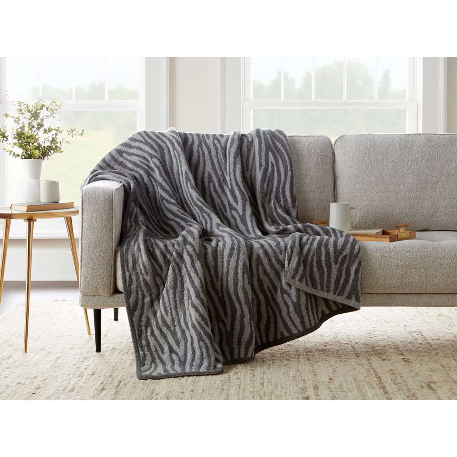 Member's Mark Animal Print Cozy Knit Throw (Asst. Colors) | Sam's Club