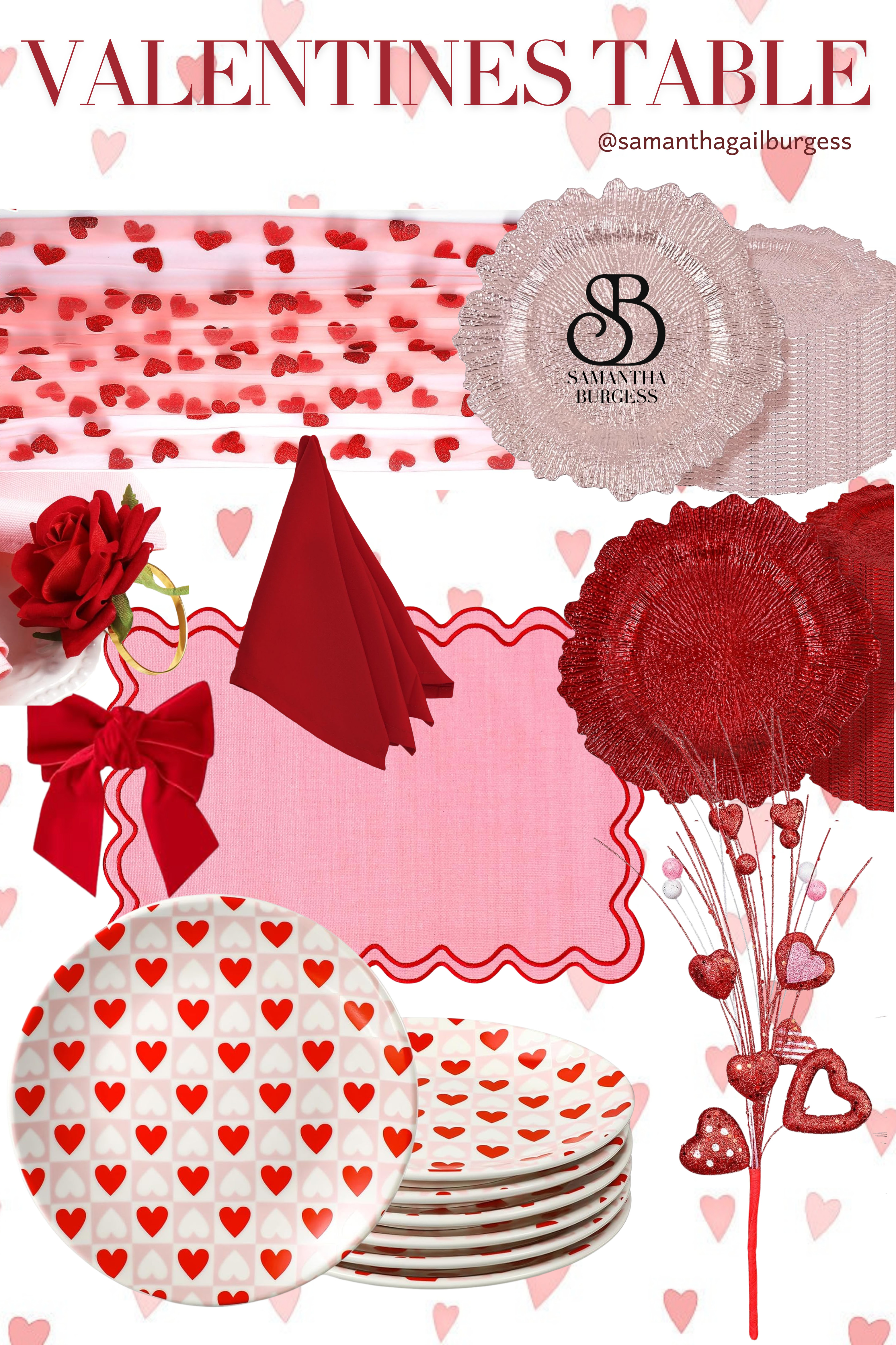 Valentine Tablescape! 

 #LTKHome