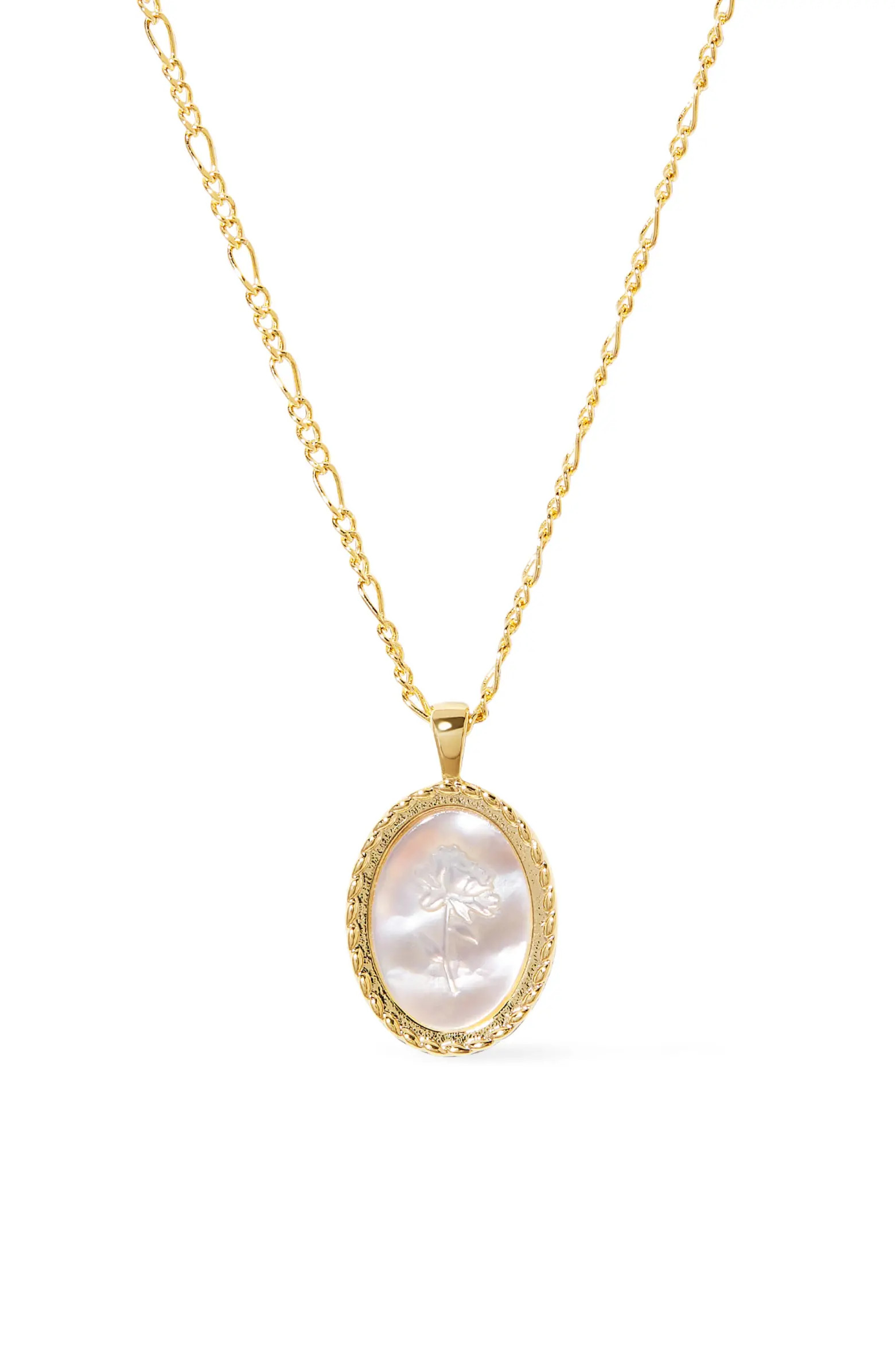 Ana Luisa Rose Engraved Necklace - Hannah | Nordstrom | Nordstrom