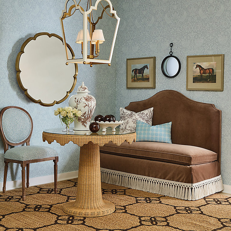 Carson Kressley Westbury Bistro Table with Glass | Ballard Designs, Inc.