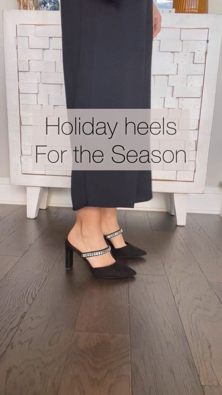 Holiday heels / holiday shoes for the season - 
All fit true to size 


#LTKHoliday #LTKshoecrush #LTKstyletip
